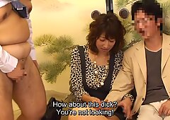 Bizarre Japanese game show couple watches orgy unfold