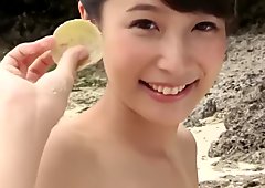 Fantastiske pige aya kawasaki bliver nøgen og grim i miyuumania