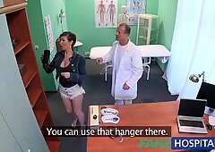 FakeHospital Sexy aussie tourist with big tits loves doctors cum in pussy