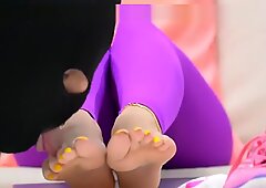 Rojhin rasuli Foot worship-lick and smell feet after sport