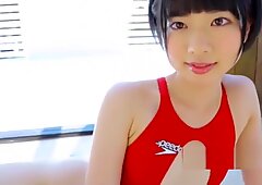 Rin Sasayama Pretty Teen Teases In Her Swimsuit Stunning Girl Bends In Many Pos
