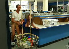Alice Lighthouse gets shafted in the launderette