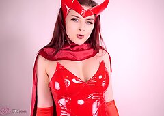 Marvel scarlet witch, mesmer, ellie idol creampie