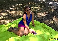 Banging in the bushes with Ryan Heart outdoors