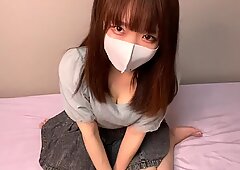 Japán amatőr térdelő maszturbáció