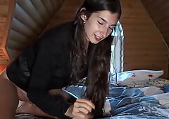 Jewish Anal Whore Eats Cum Out Of Her Asshole