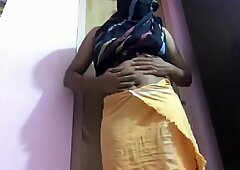 Tamil tante stripping show