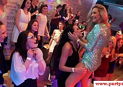 Amateur babe doggystyled at crazy party