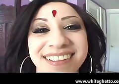 Indian Hottie Sucks And Fucks A Big Cock In A POV