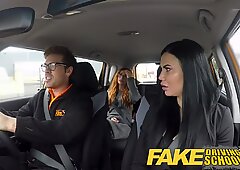 Fake driving school readhead remaja lets awek examiner have her way